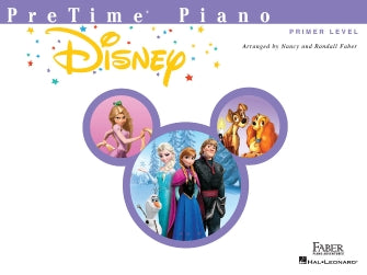 Hal Leonard Pre Time Piano Disney Primer Level Arranged by Nancy and Randall Faber
