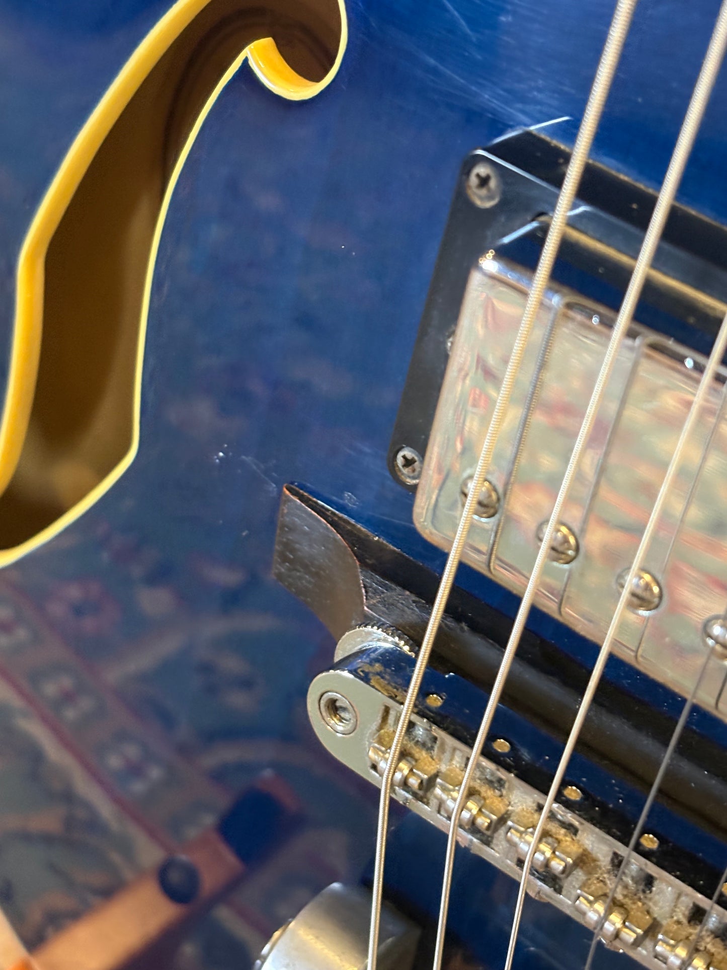 USED Ibanez Artcore AFS75T - Blue