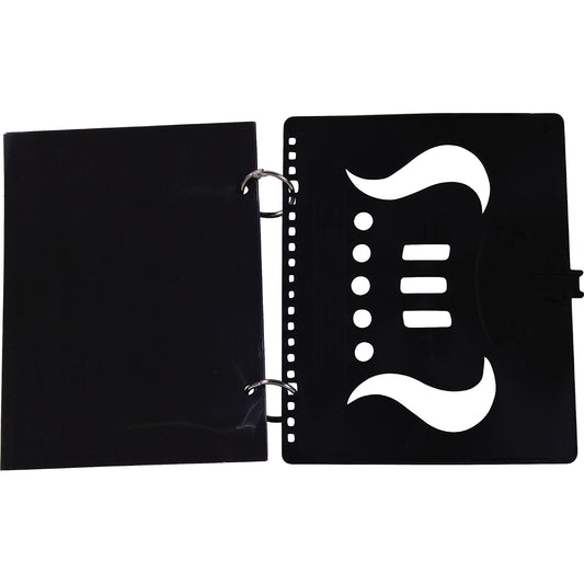 Grover-Trophy TR9400 Flip Folder With 5 Double-Sided Windows Standard