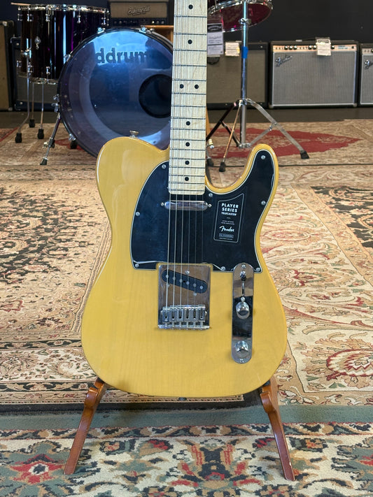 Fender Player Telecaster® Electric Guitar (Butterscotch Blonde) FPM26