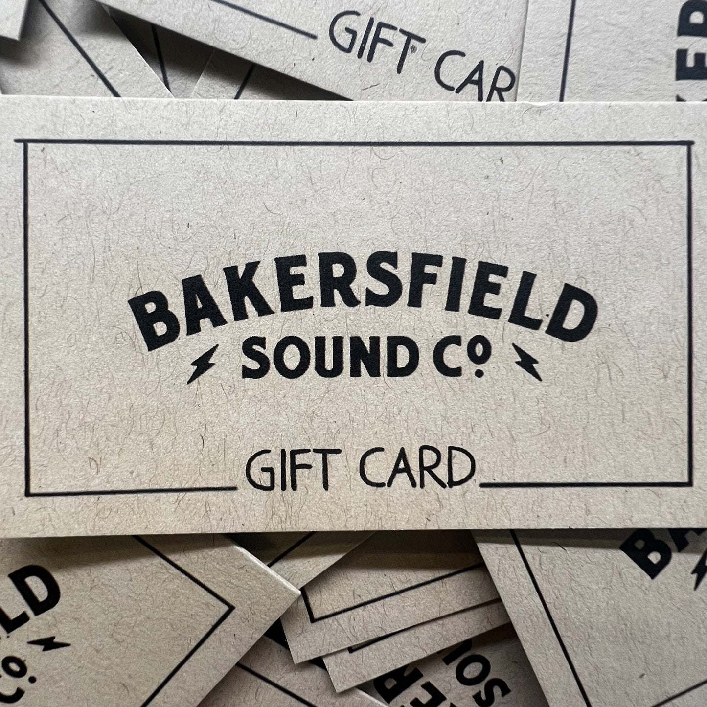 Bakersfield Sound Co Gift Card