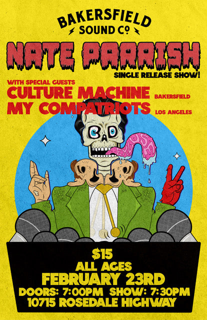 BS⚡️Co Concert Night - Nate Parrish with Special Guests Culture Machine & My Compatriots