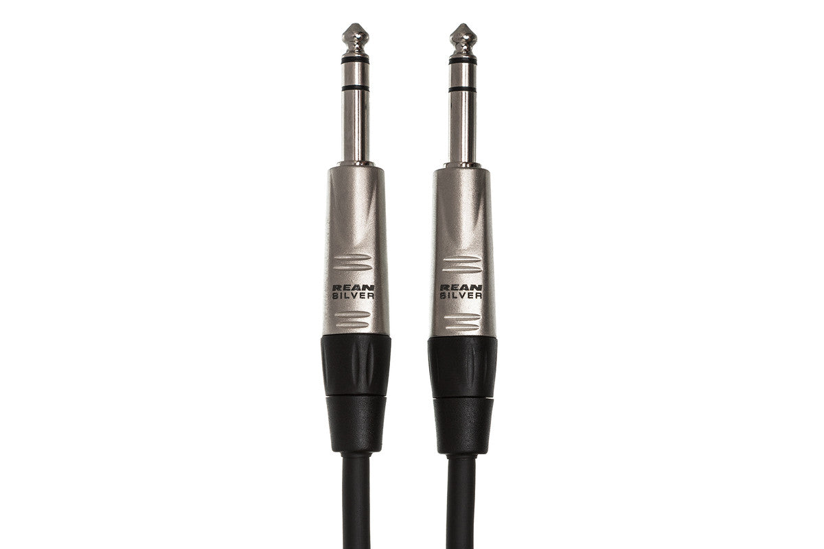 Hosa Pro Series Balanced Interconnect 1/4 in in TRS to Same - HSS-005