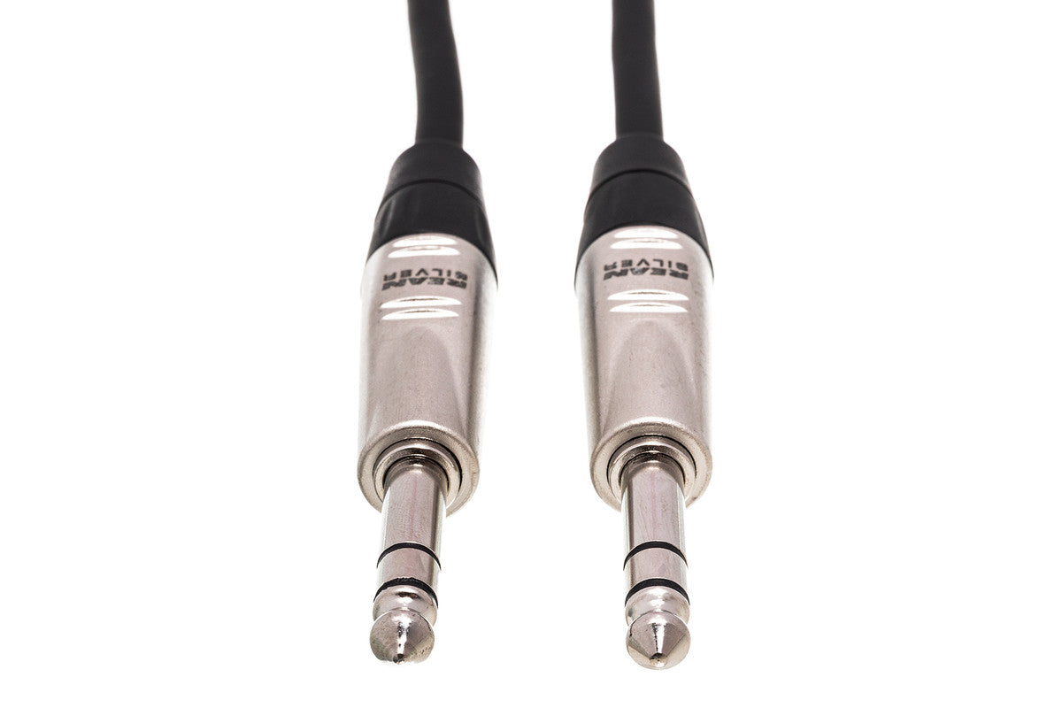 Hosa Pro Series Balanced Interconnect 1/4 in in TRS to Same - HSS-005