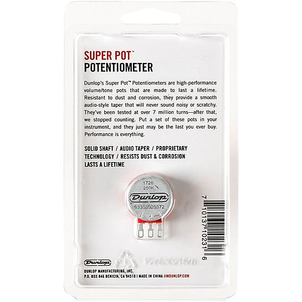 Dunlop Super Pot Potentiometer 250K