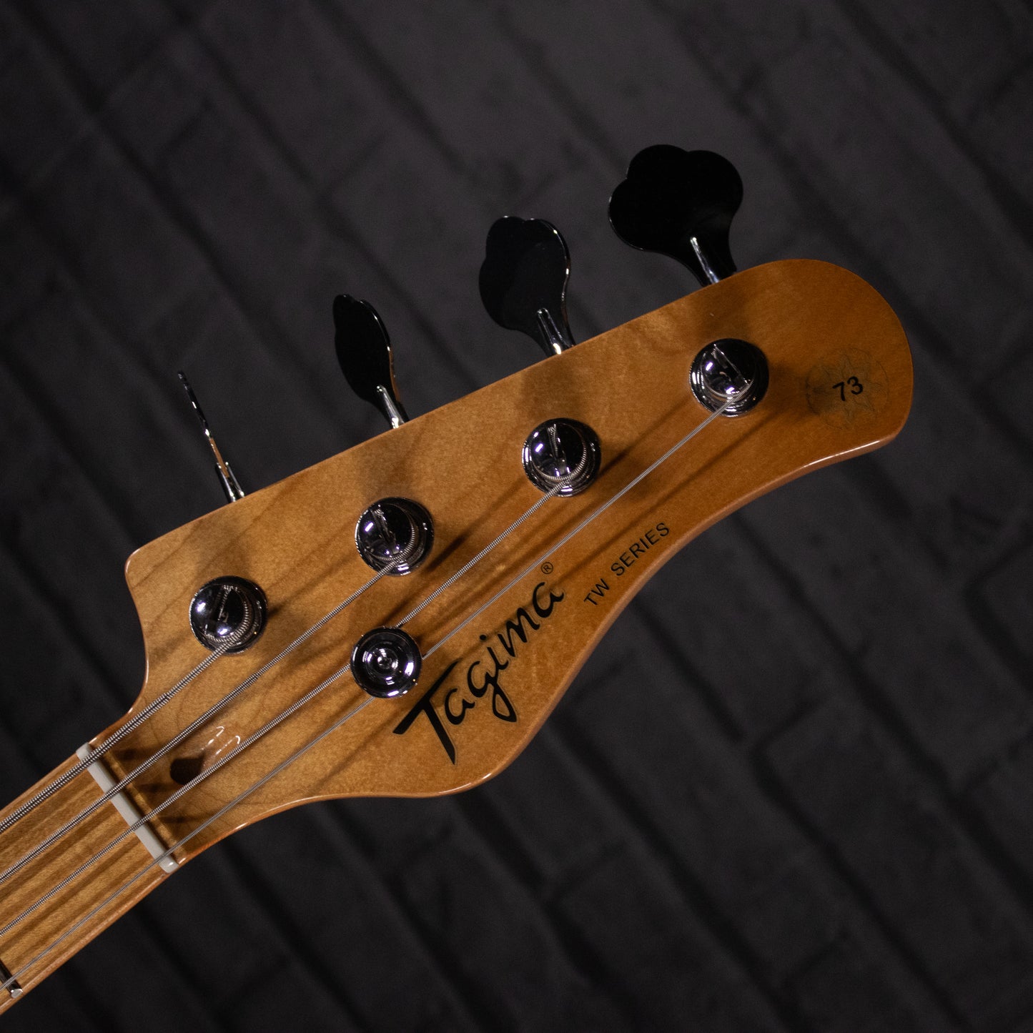 Tagima TW-73 4-String Electric Bass Guitar (Black)