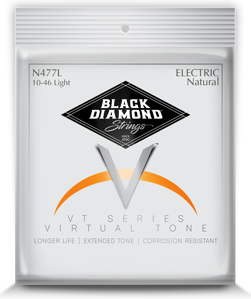Black Diamond N477L 10-46 Electric Guitar Natural Nickel Strings