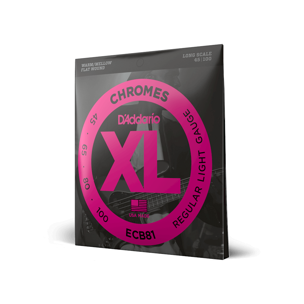 D'addario 45-100 Regular Light Long Scale Bass Strings