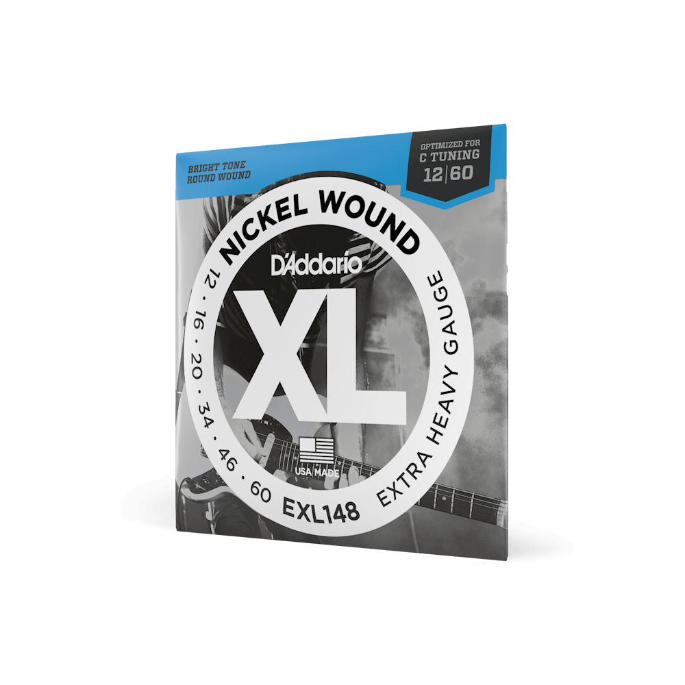 D'addario EXL148 12-60 Extra Heavy Electric Guitar Strings