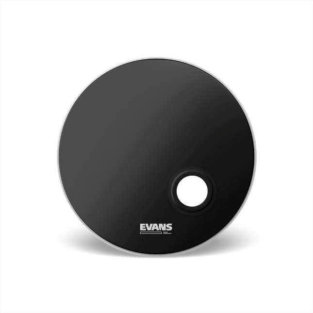 EVANS REMAD Resonant Bass Drum Head, 24 Inch