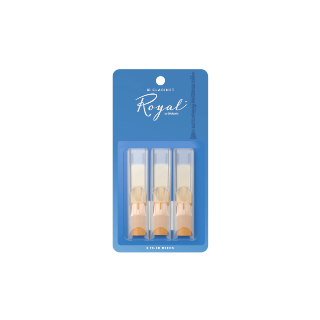 Rico Royal Clarinet Reeds 2.0 - 3 Pack