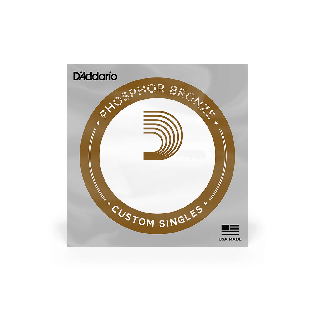 D'Addario Phosphor Bronze Single Strings