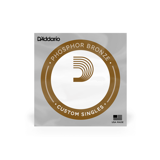 D'Addario Phosphor Bronze Single Strings