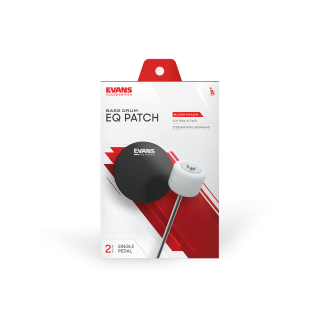 Evans Bass Drum Black Nylon EQ Patch