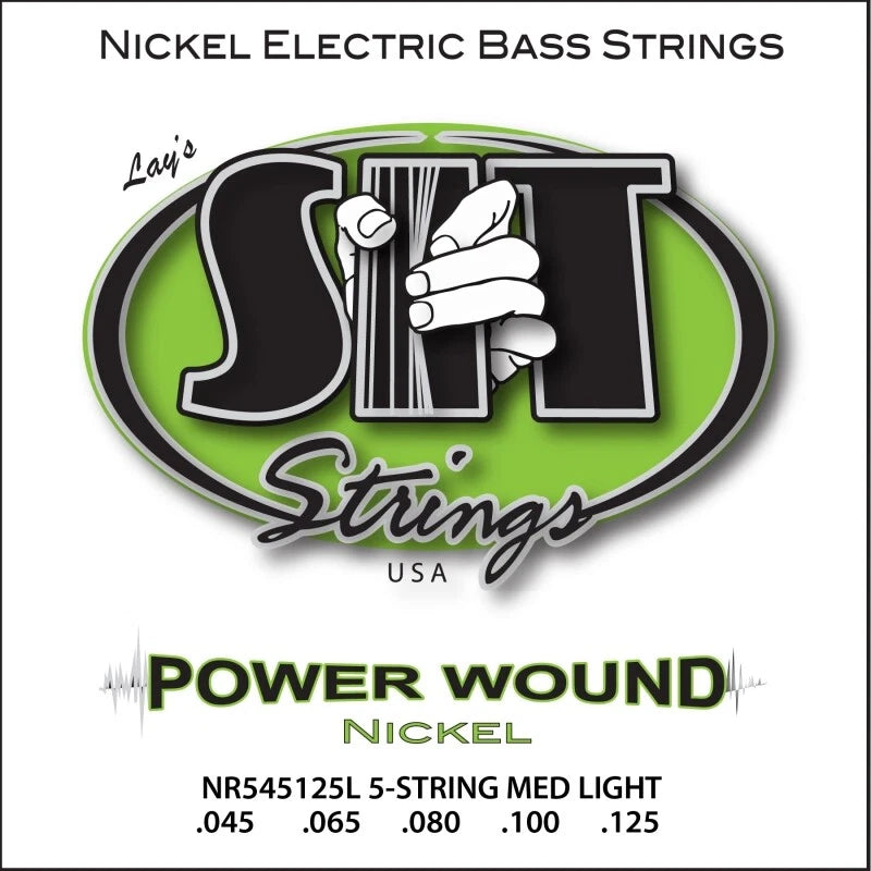 SIT Strings NR545125L Power Wound Nickel Bass Strings FPM26