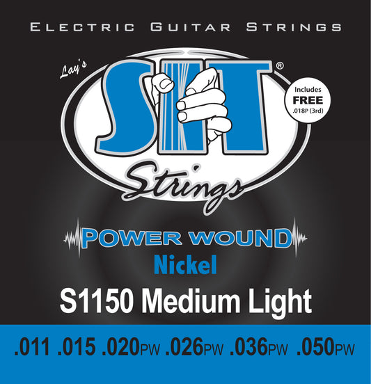 SIT Strings S1150 Power Wound Medium Light FPM26