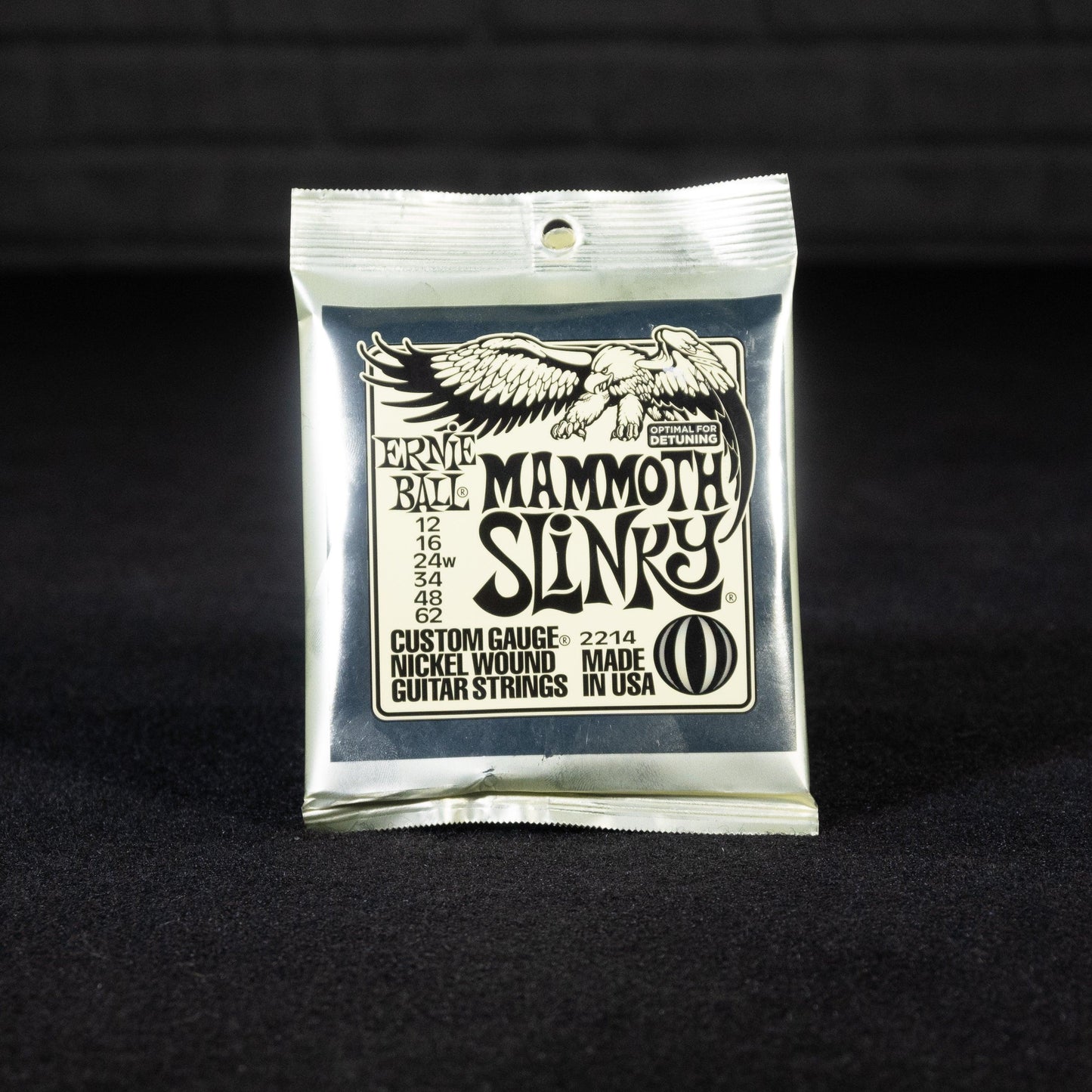 Ernie Ball Mammoth Slinky Nickel Wound Electric Guitar Strings - 12-62 Gauge - Impulse Music Co.