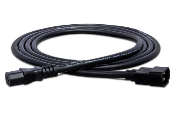 Hosa PWL-408 8ft. IEC Extension Cord