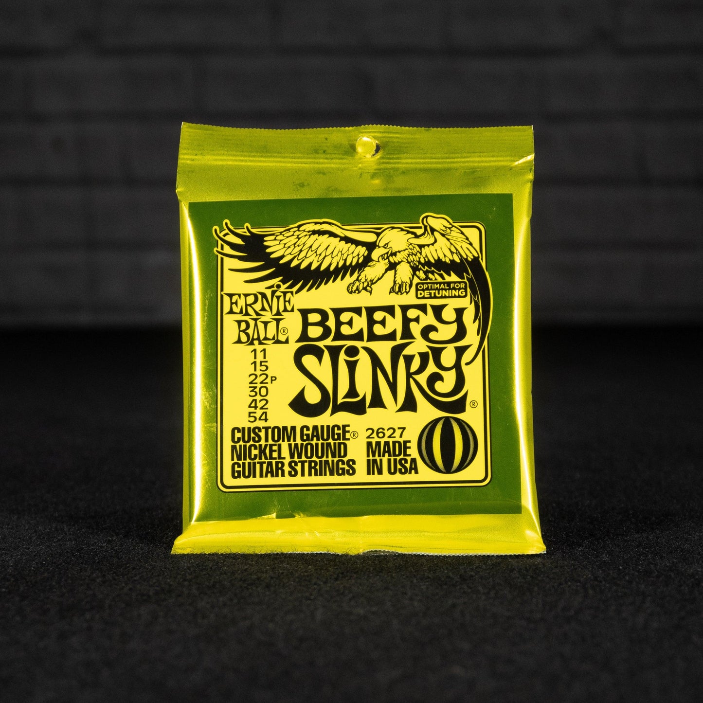 Ernie Ball Beefy Slinky Nickel Wound Electric Guitar Strings - 11-54 Gauge - Impulse Music Co.