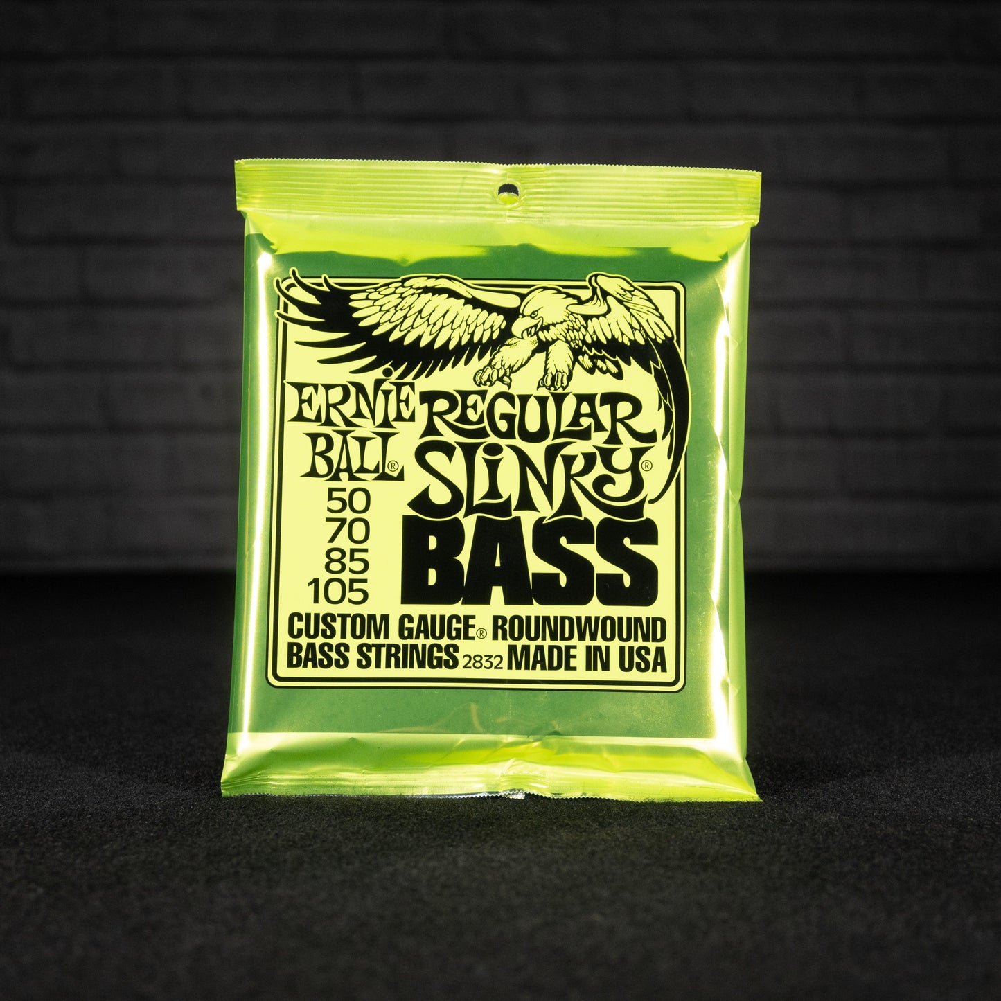 Ernie Ball Regular Slinky Nickel Wound Electric Bass Strings - 50-105 Gauge - Impulse Music Co.