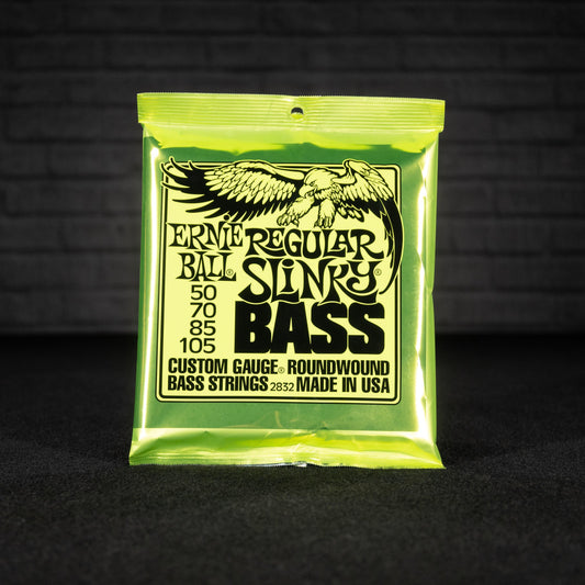 Ernie Ball Regular Slinky Nickel Wound Electric Bass Strings - 50-105 Gauge - Impulse Music Co.