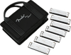 Fender Blues Deluxe Harmonicas - 7 Pack with Case