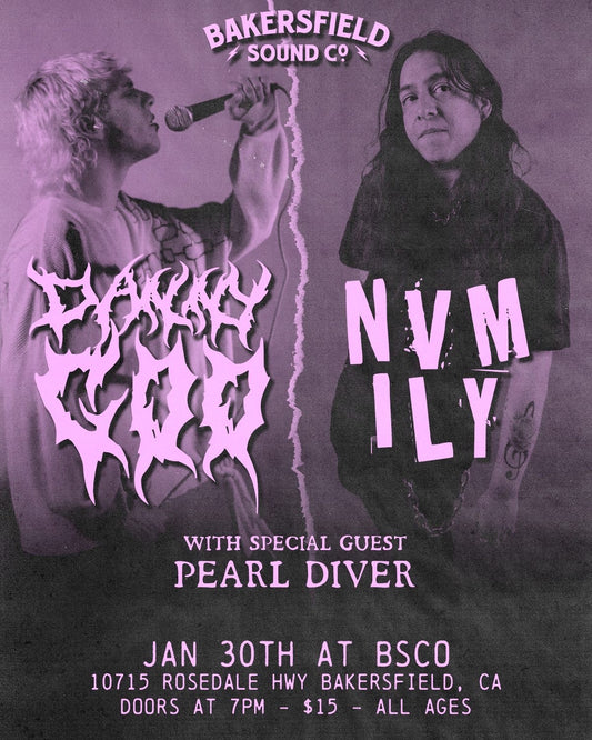 BSCo. Presents: Pearl Diver, Danny Goo, & NVM ILY | Thursday, January 30, 2025