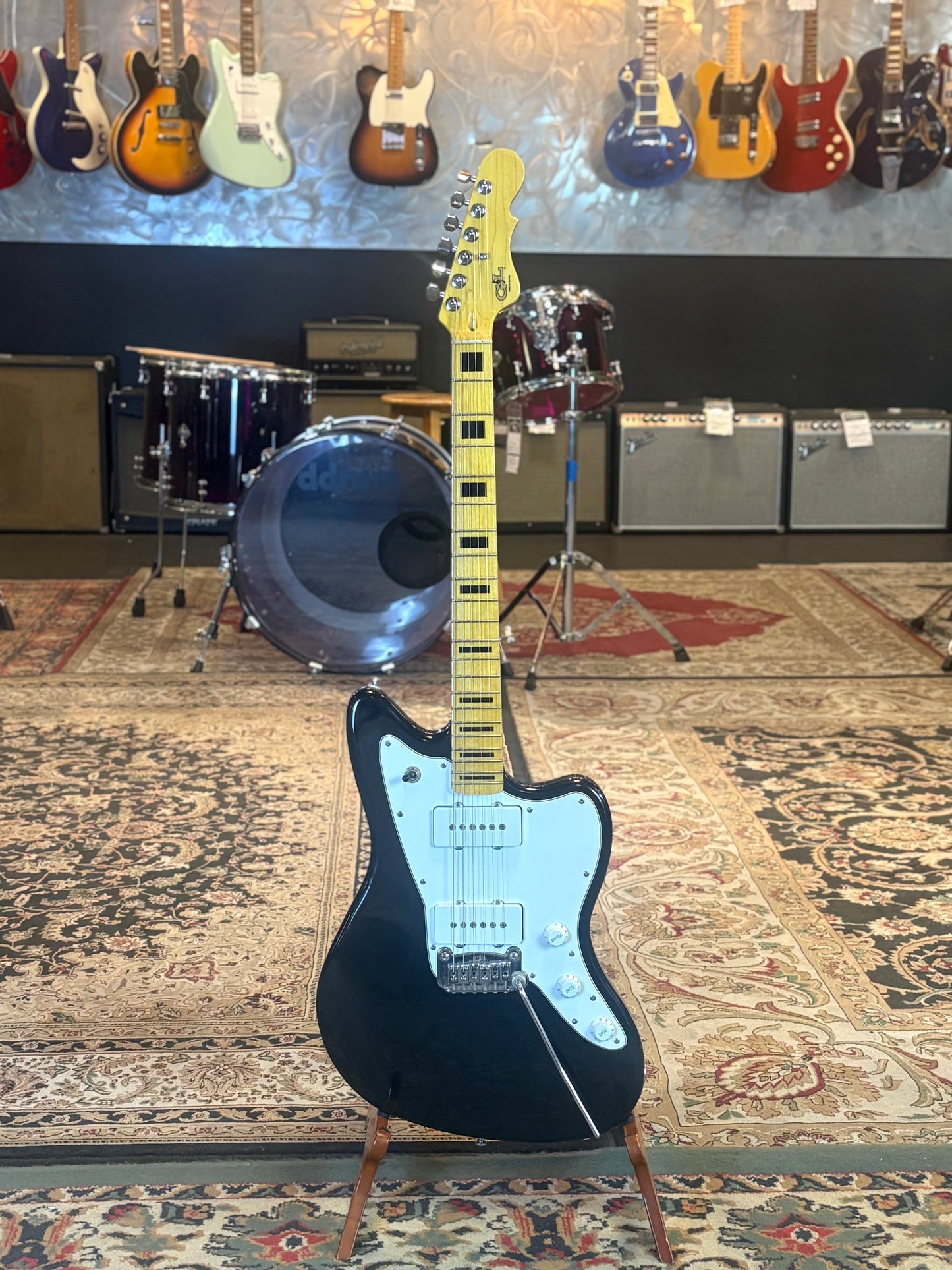 G&L Tribute Series Doheny Electric Guitar Black Finish FPM26