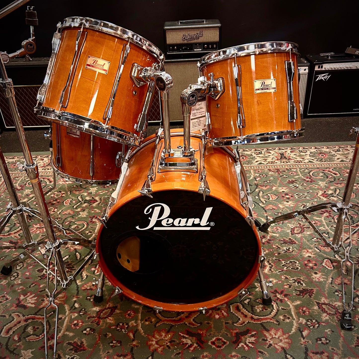 Pearl MLX Liquid Amber Finish