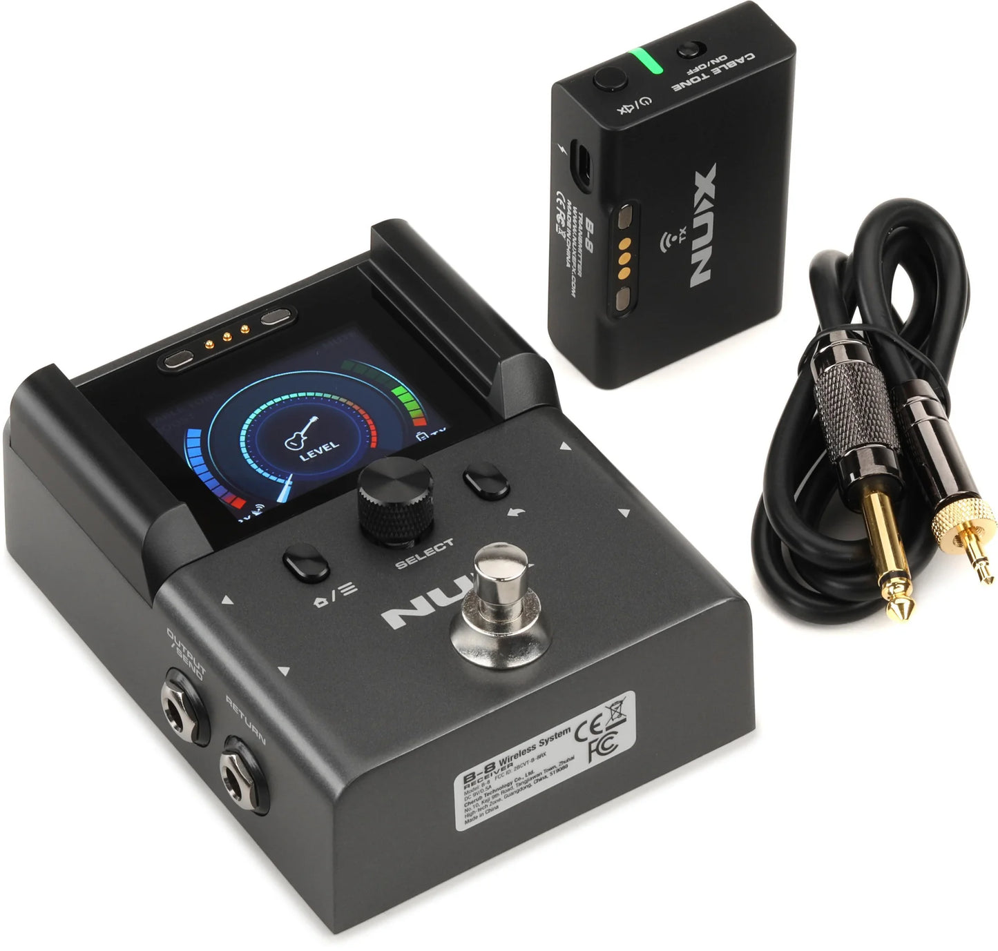 NUX B-8 Professional Wireless System - 2.4GHz FPM26