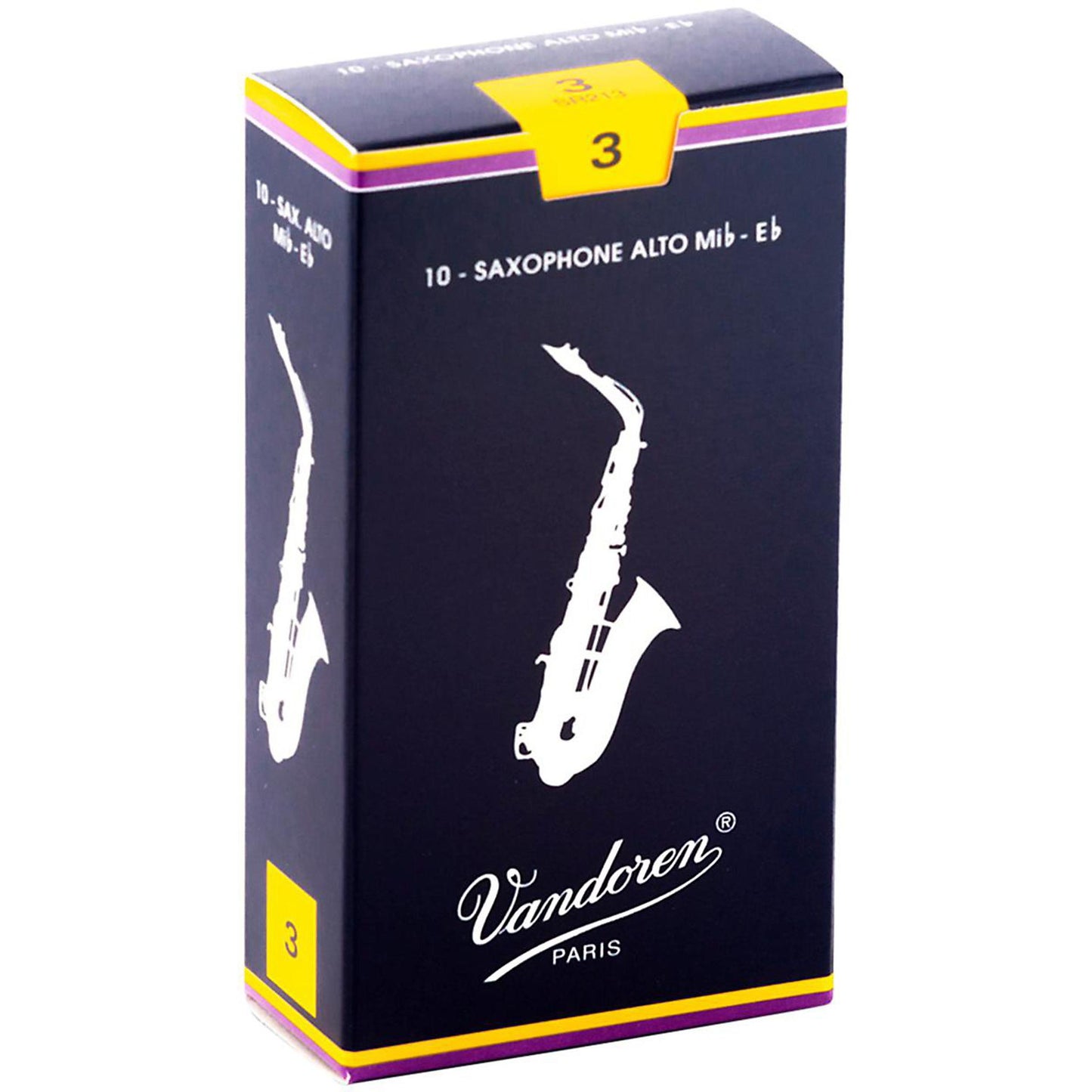 Vandoren Alto Saxophone Reeds 3.0 - Box of 10