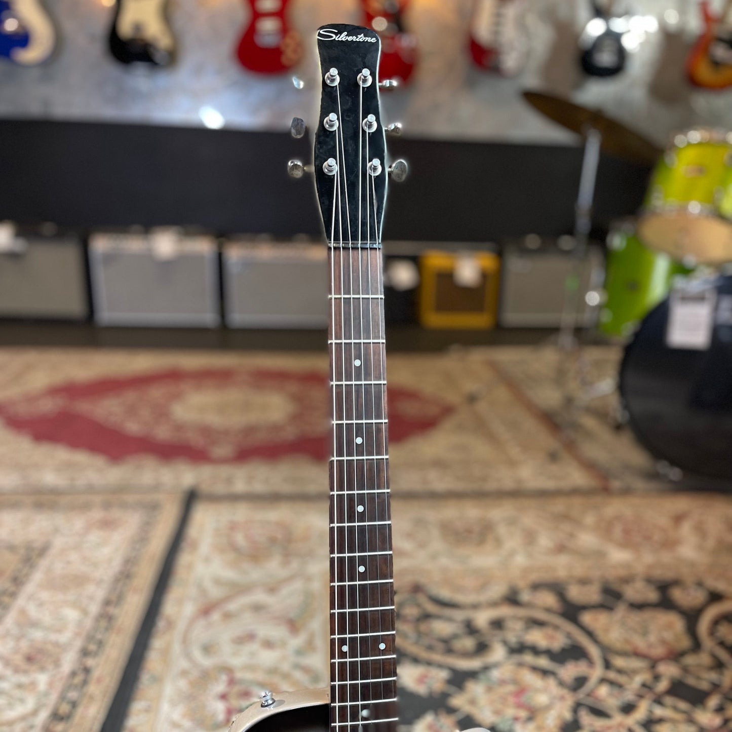 Silvertone 1303/U2 Reissue Electric Guitar FPM26