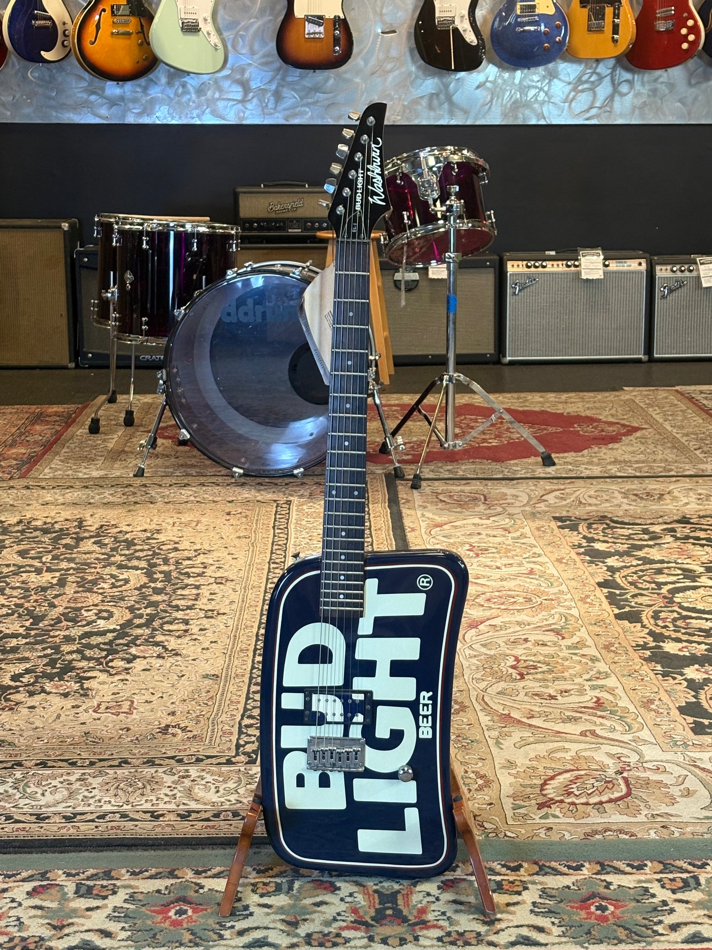 Washburn BL-1 Bud Light Electric Guitar FPM26