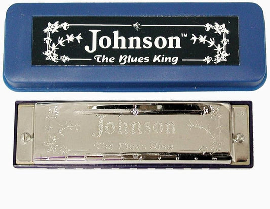 Johnson Blues King Harmonica FPM26