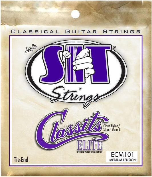 SIT Strings Classits ECM101 Tie-End Nylon Strings - Medium Tension FPM26