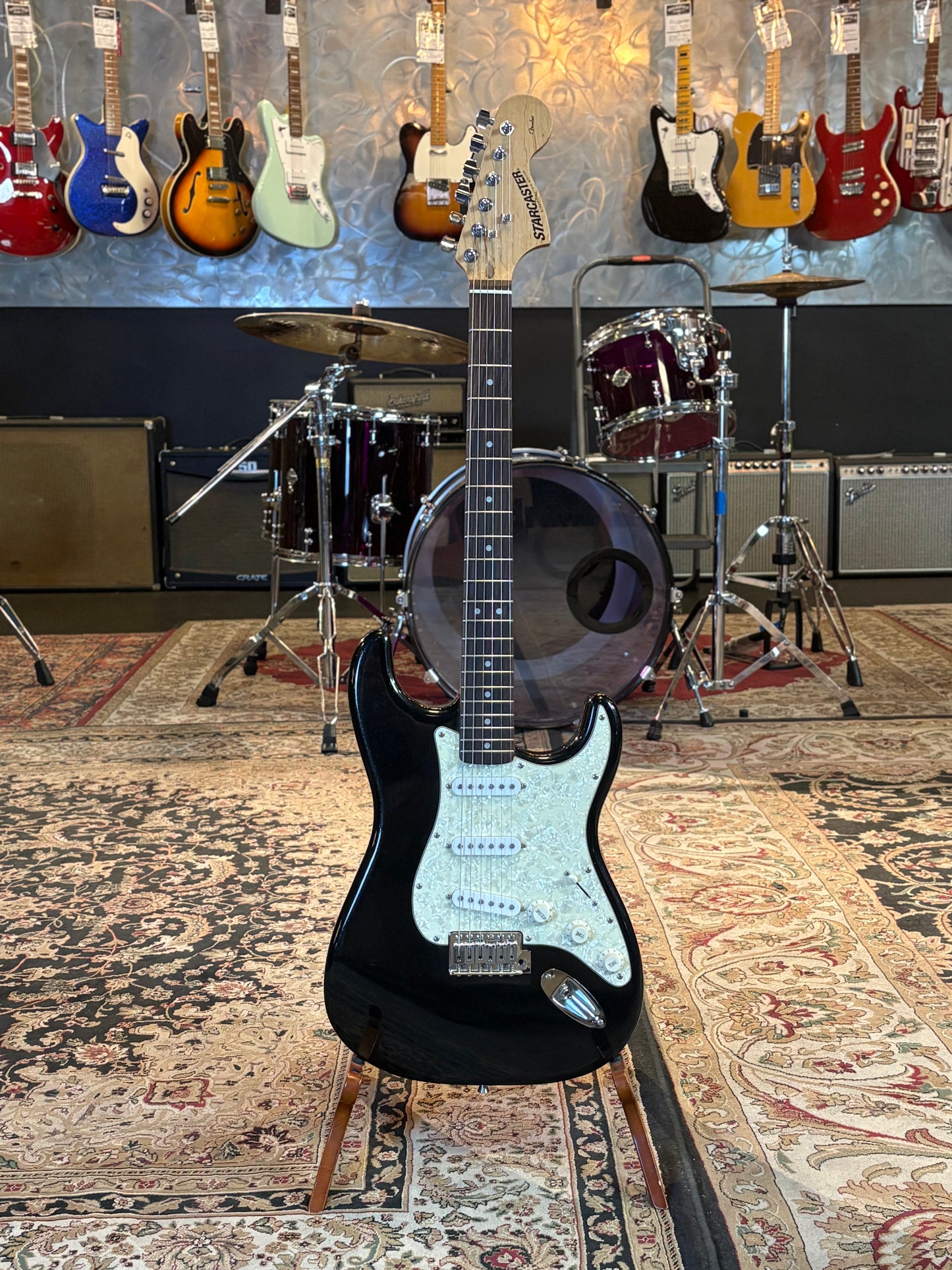 Used Fender Starcaster S-Style Electric Guitar