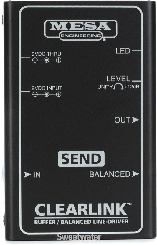 Mesa Boogie Clearlink (Send) 1-channel Signal Boost, Sending Direct Box