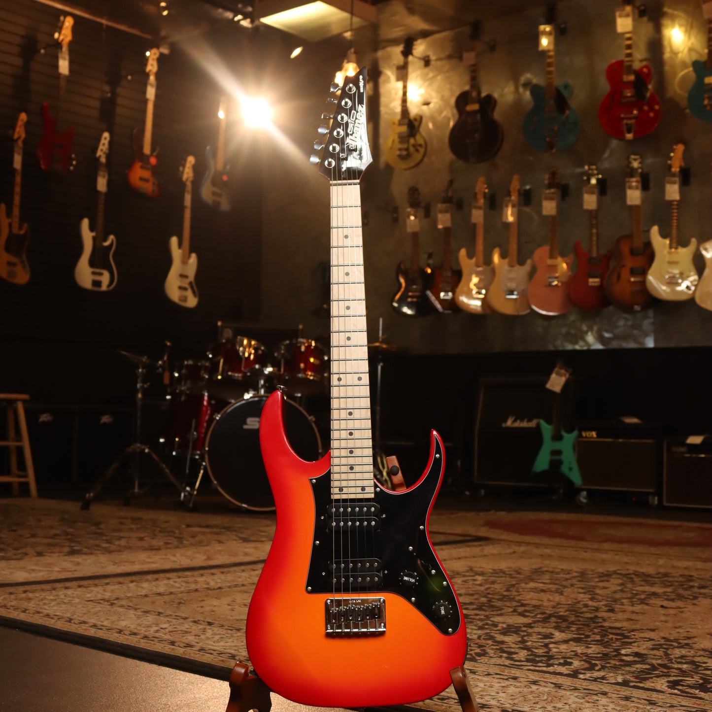 Ibanez miKro GRGM21M Electric Guitar (Orange Burst)