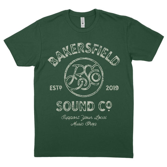 Bakersfield Sound Co Circle Logo Green