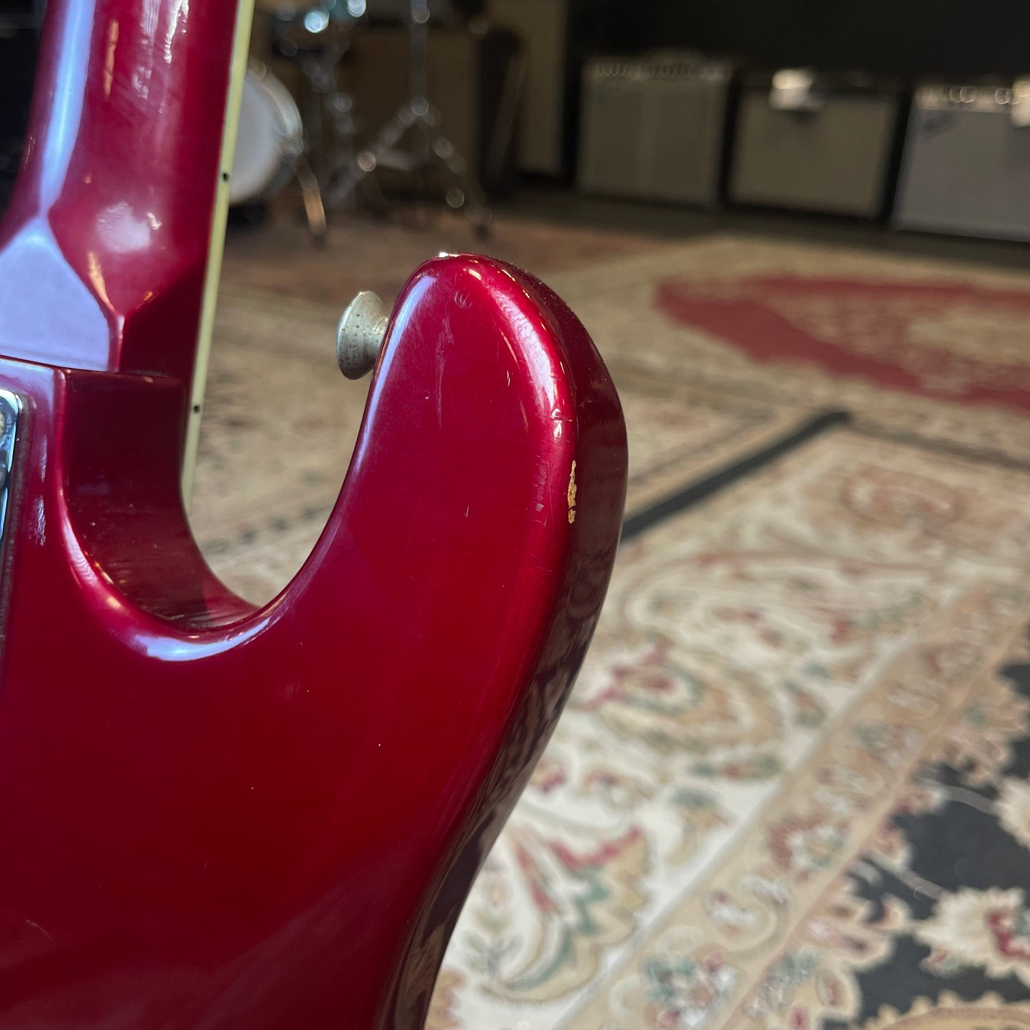 Silvertone 1437 4 pickup Japanese Tiesco WG-4L (Red) FPM26