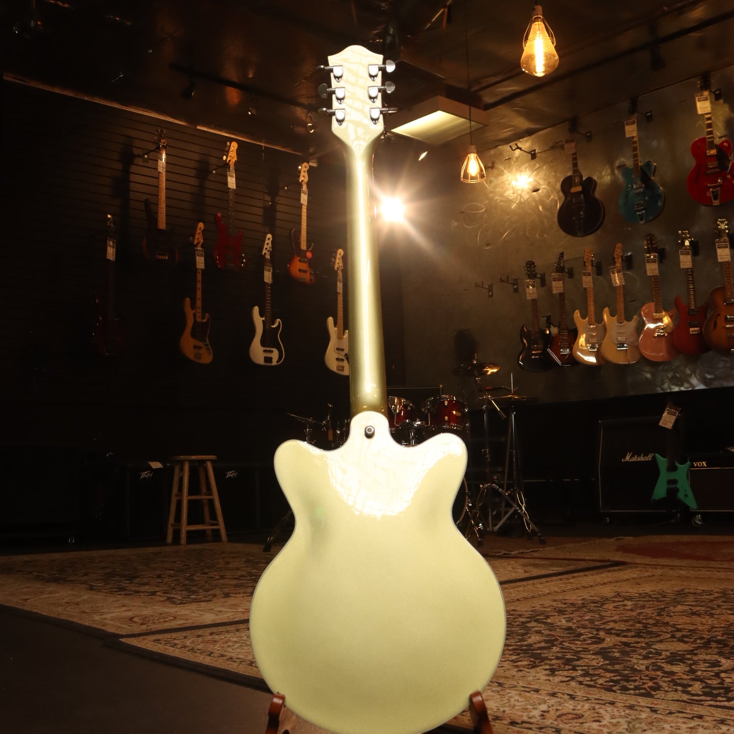 Gretsch G2655T Streamliner Center-Block Junior Semi-Hollow Body Electric Guitar with Bigsby (Gold Dust)