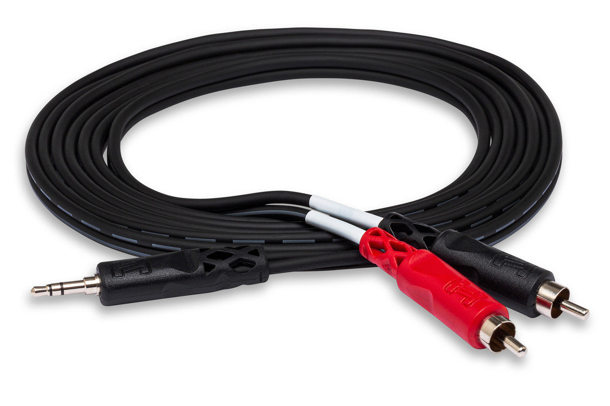 Hosa Stereo Breakout 3.5mm TRS to Dual RCA - CMR-215