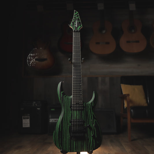 USED Jackson Pro Series Dinky DK Modern Ash FR7 - Baked Green
