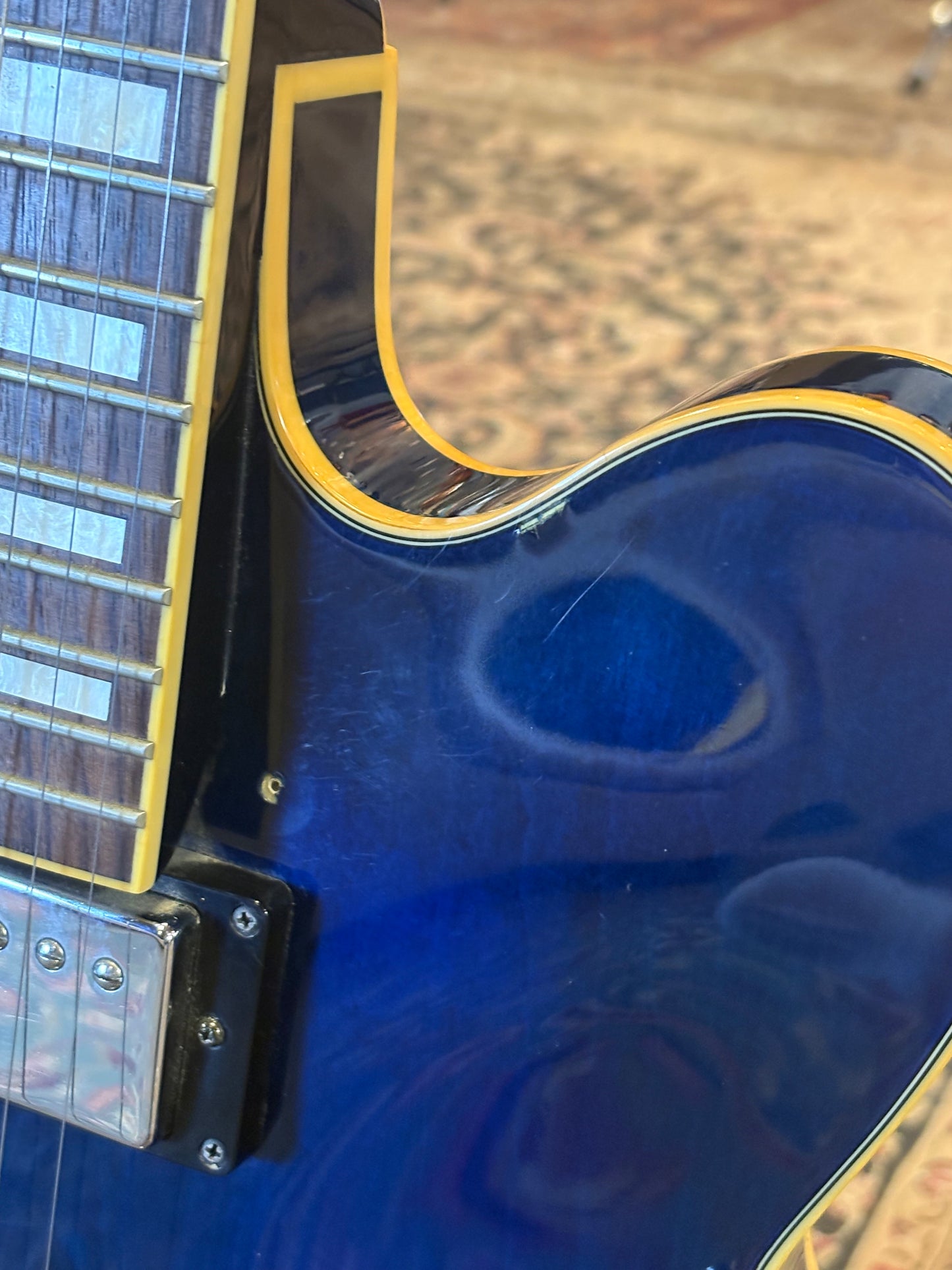 USED Ibanez Artcore AFS75T - Blue