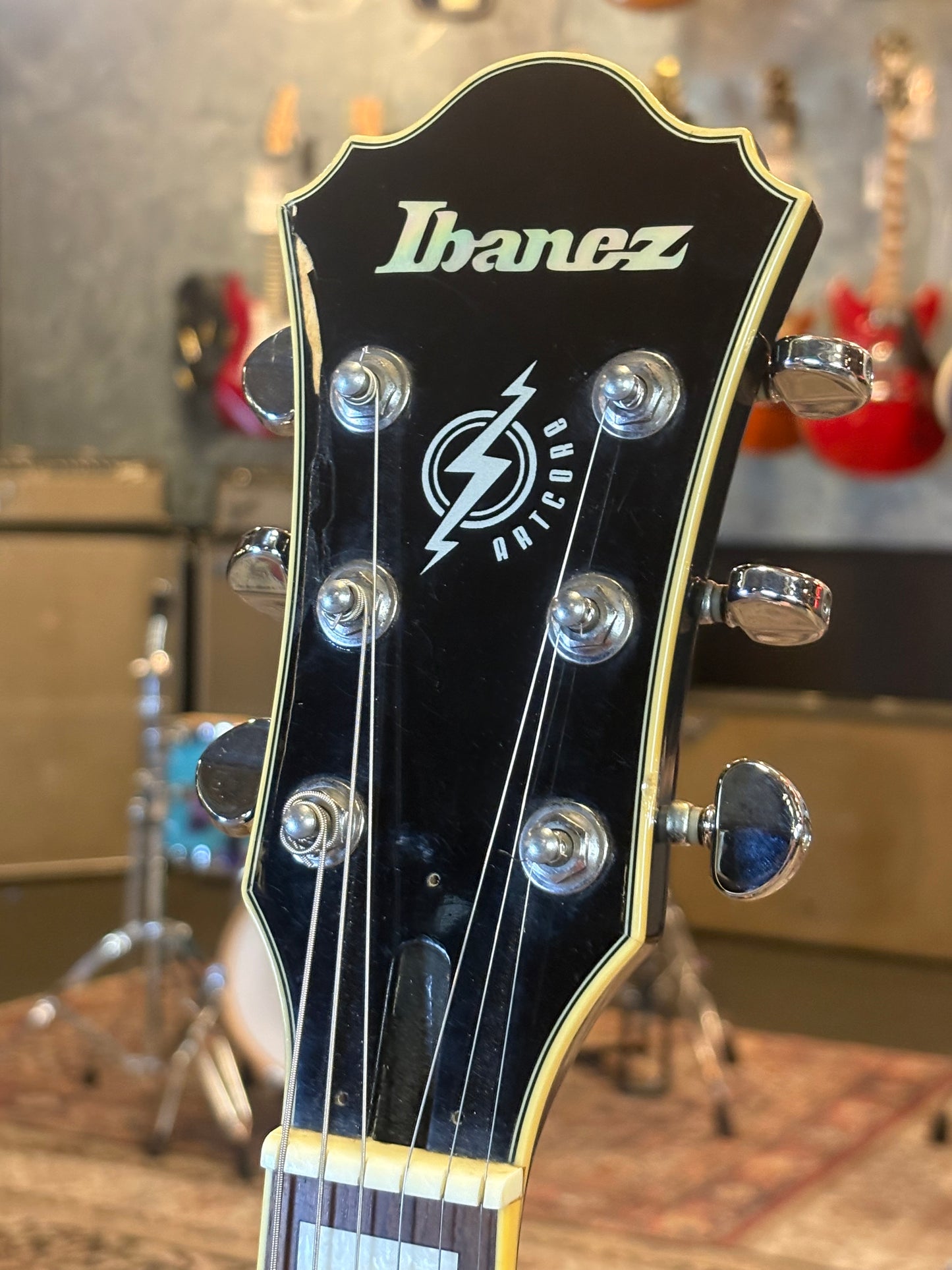 USED Ibanez Artcore AFS75T - Blue