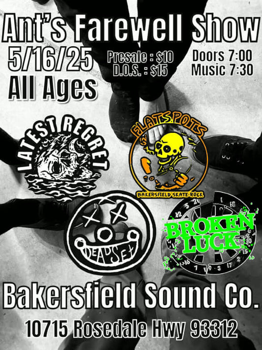 BSCo. Presents Latest Regret, Flatpots, Broken Luck, & DeadSet