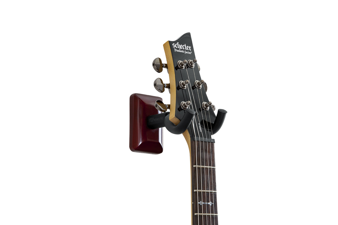Gator Frameworks Guitar Hanger with Cherry Mounting Plate
