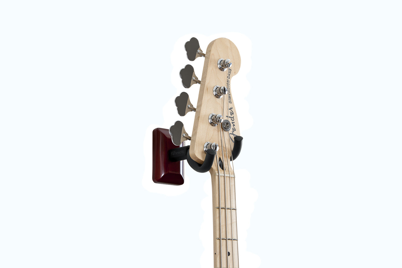 Gator Frameworks Guitar Hanger with Cherry Mounting Plate