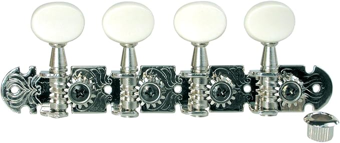 Golden Gate M-120 A-model Mandolin Tuners - 2 planks (4+4) - Nickel FPM26