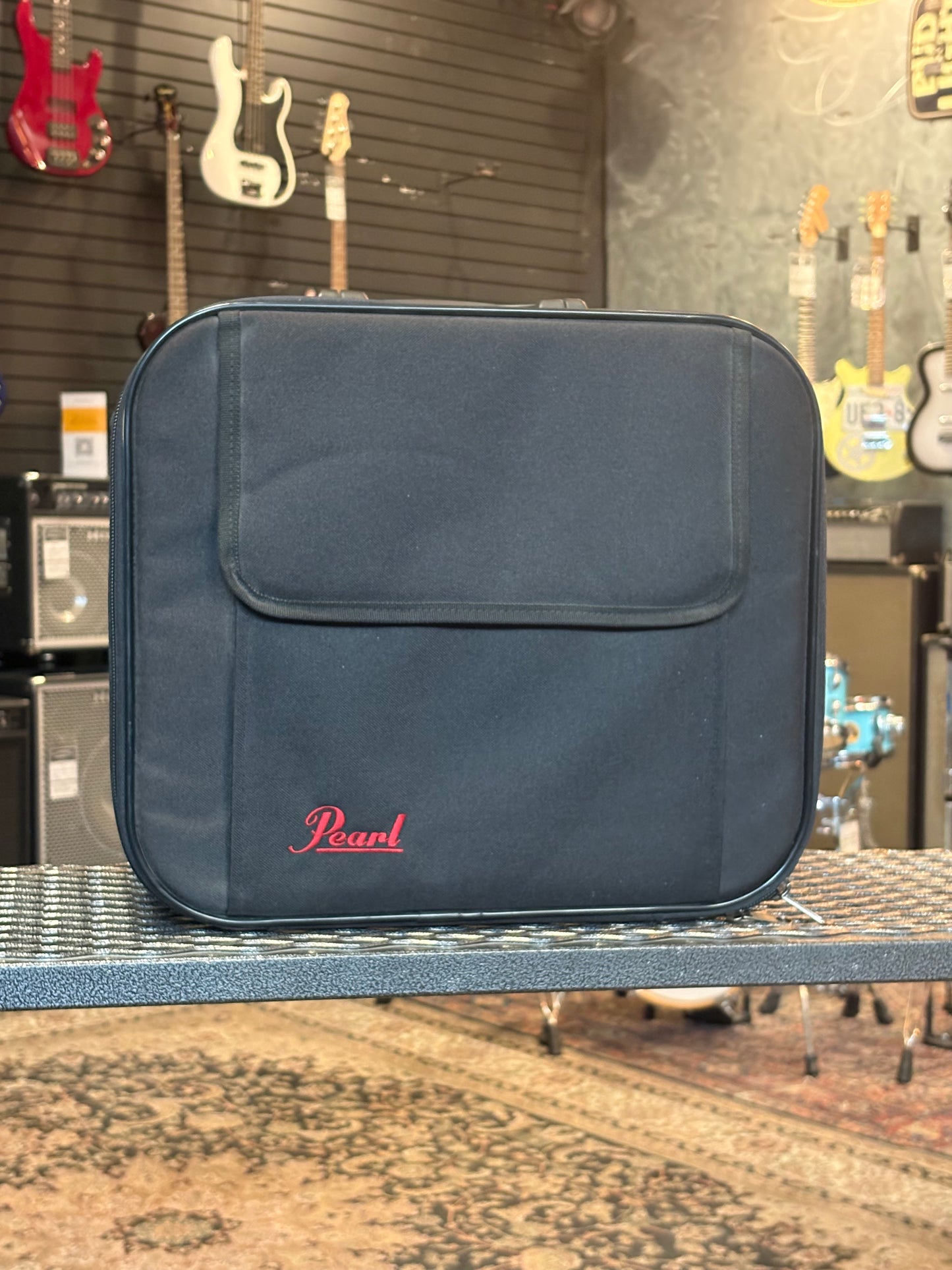 USED Pearl Double-Kick Pedal EVA Case